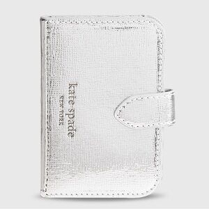 Kate Spade New York | Morgan MagSafe Wallet | Metallic Silver